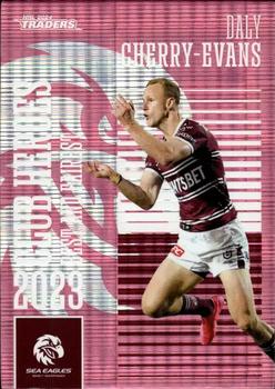 2024 NRL Traders Titanium - Club Heroes Pink #CHP11 Daly Cherry-Evans Front